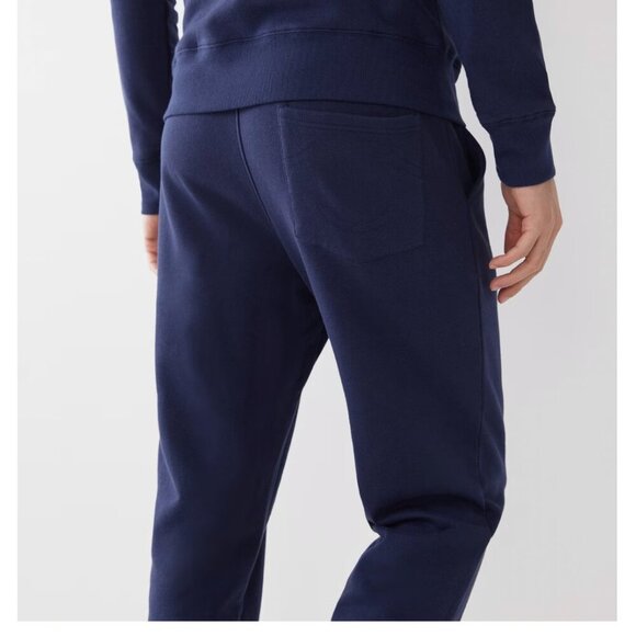 True Religion royal Blue Classic Logo Jogger Joggers Sweatpants Sz M - Picture 3 of 12
